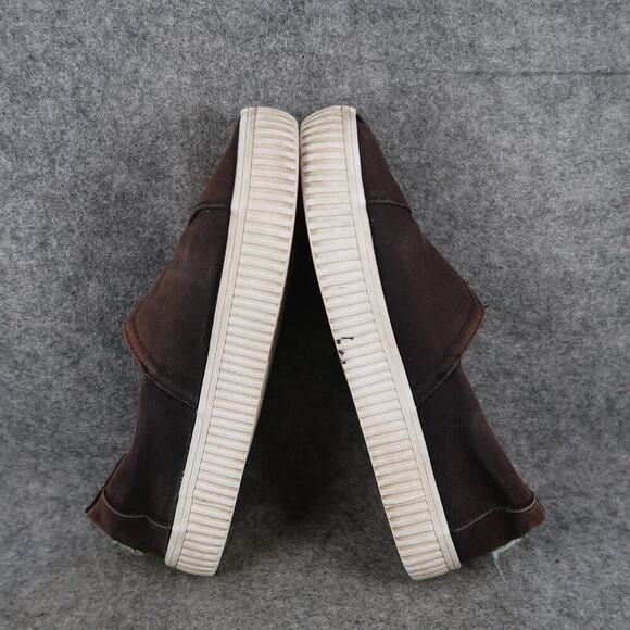 Toms Shoes Womens 7 Slip On Sneakers Platfrom Alpargatas Canvas Casual Trainers - Picture 9 of 12